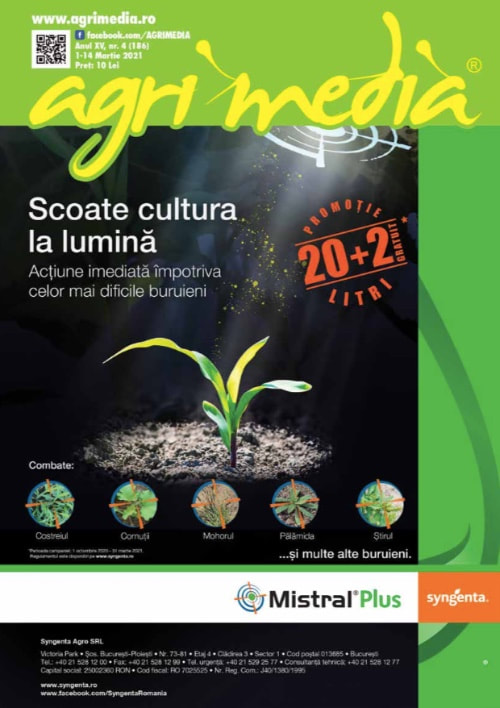 Revista AGRIMEDIA (.PDF) - 1 Martie 2021