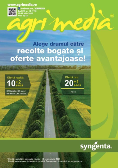 Revista AGRIMEDIA (.PDF) - 15 Iulie 2021